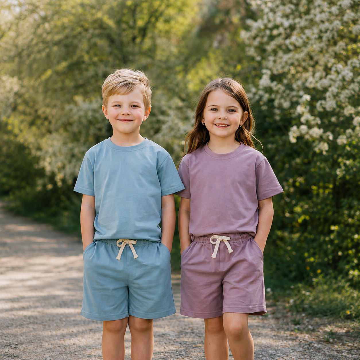 Cozy Play 2-Piece Tee & Shorts Set