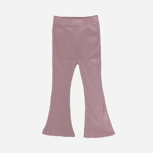 Ribbed Flare Pants